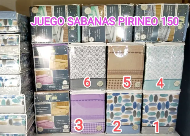 Set lenzuola PIRENEI letto 150 3 pezzi nuove 11,50€