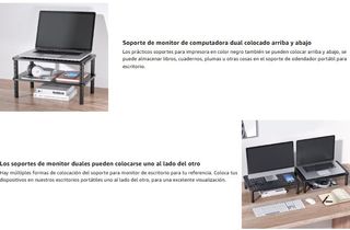 Elevador de soporte para monitor · Nuevo
