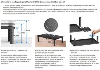 Elevador de soporte para monitor · Nuevo
