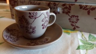 Juego de 8 tazas y platillos de café