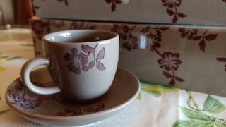 Juego de 8 tazas y platillos de café