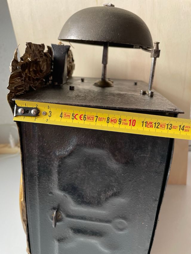 Reloj carrillon de pared del siglo XIX