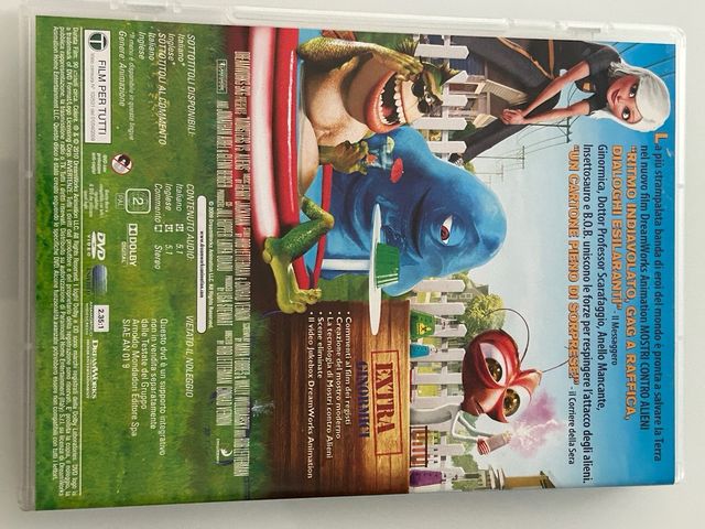 DVD Mostri contro Alieni