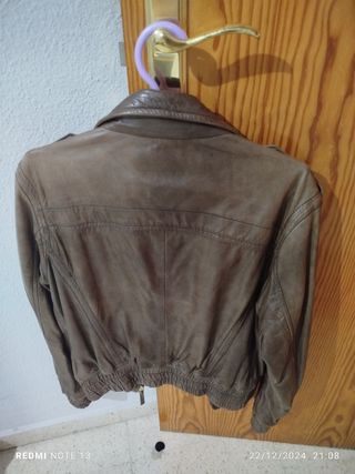 Chaqueta de cuero