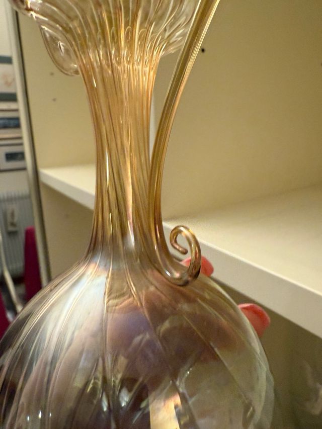 Vaso ampolla vetro finissimo