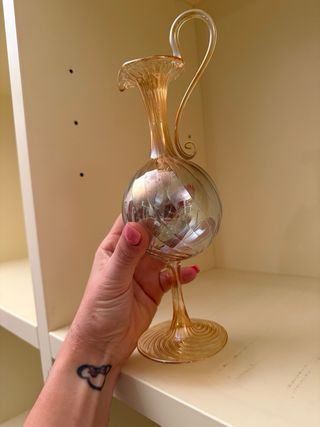 Vaso ampolla vetro finissimo 
