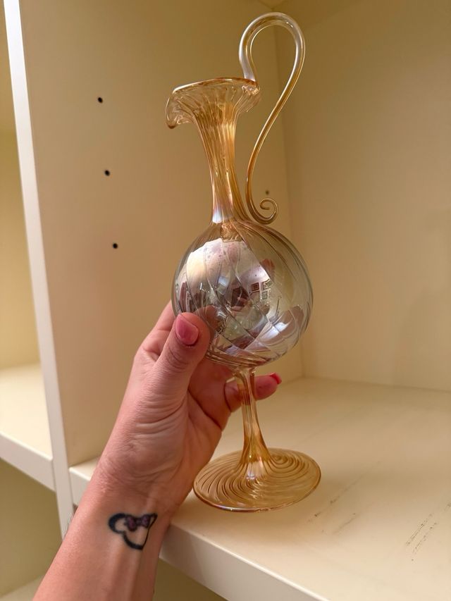 Vaso ampolla vetro finissimo