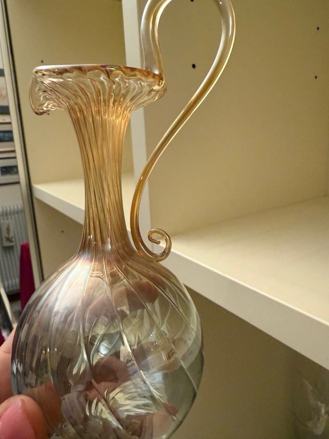 Vaso ampolla vetro finissimo