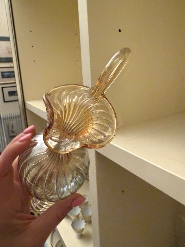 Vaso ampolla vetro finissimo