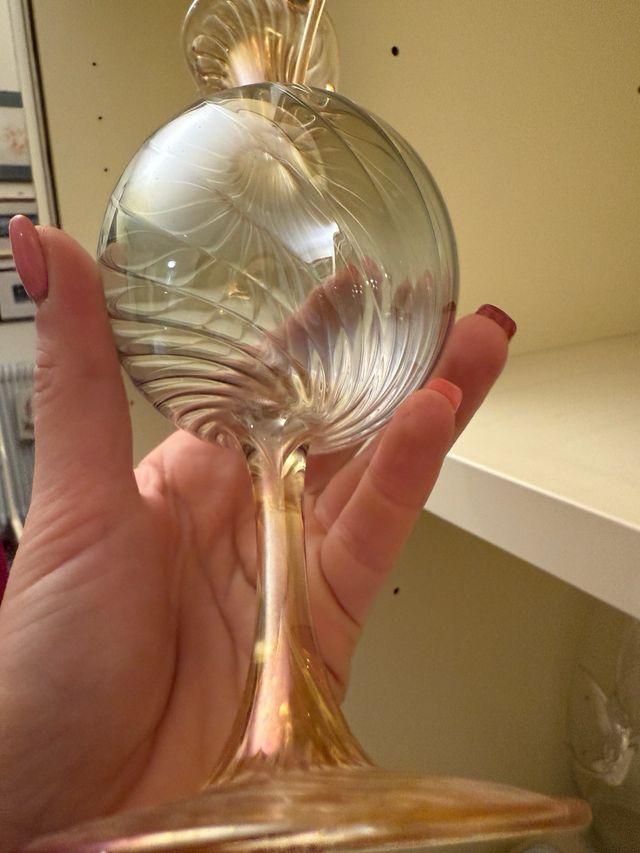 Vaso ampolla vetro finissimo