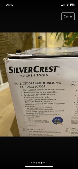 Batidora multifunción