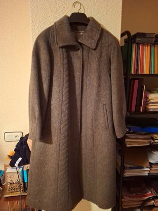 Abrigo llama alpaca  vintage nuevo