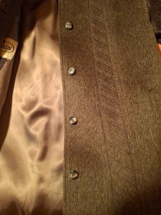 Abrigo llama alpaca  vintage nuevo