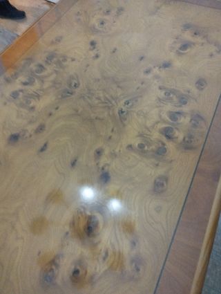 Mesa de madera maziza antigua Vintage