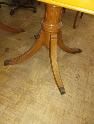 Mesa de madera maziza antigua Vintage
