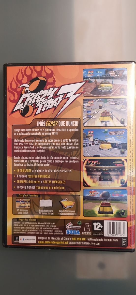Crazy Taxi 3 Juego PC precintado