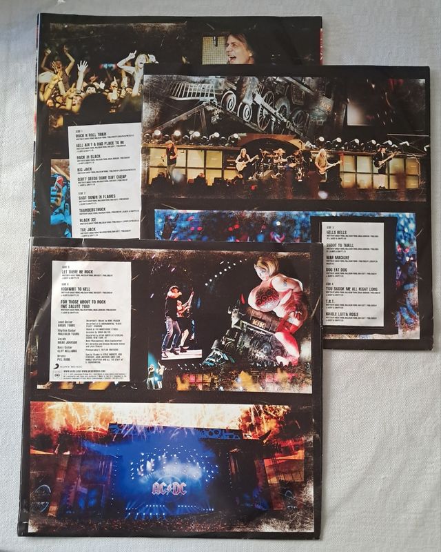 LP (triplo_Vermelho) AC / DC - Live At River Plate