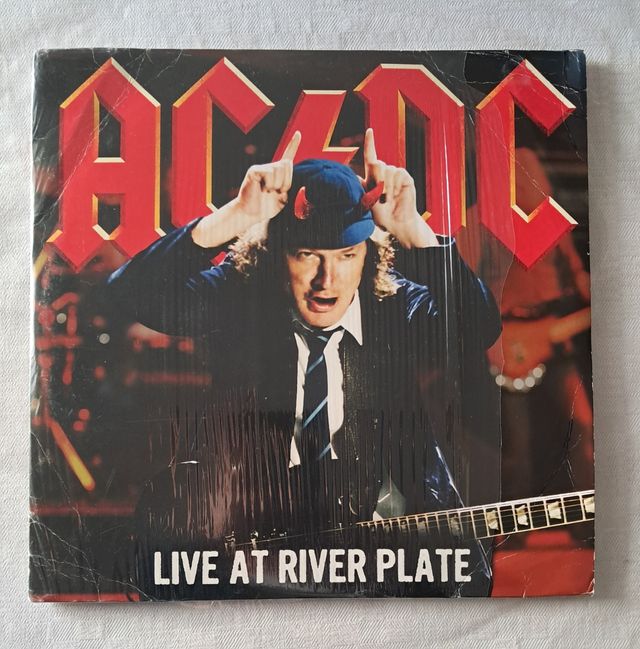 LP (triplo_Vermelho) AC / DC - Live At River Plate