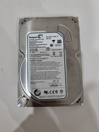 Disco duro SEAGATE Barracuda 500 gb