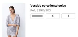 Vestido fiesta lentejuelas