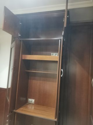 Muebles vitrina/mesa de estudio