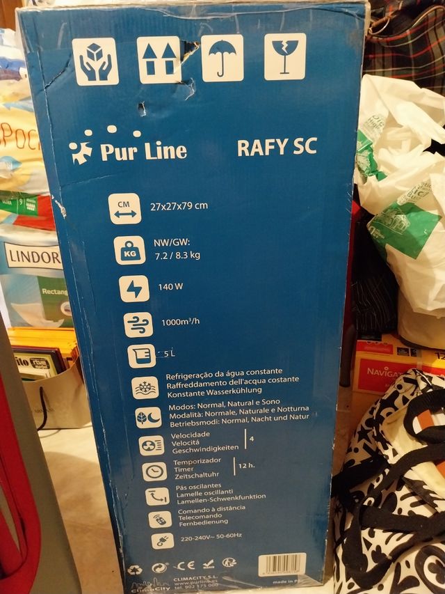 Climatizador evaporacion PURLINE RAFY SC