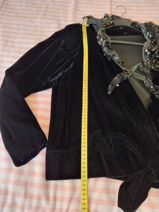 Chaqueta y Falda terciopelo seda.Fiesta