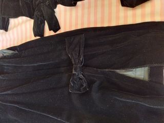 Chaqueta y Falda terciopelo seda.Fiesta