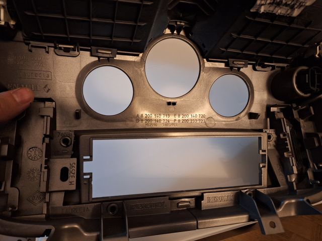 Aeratori per console centrale Renault Megane Scenic 2