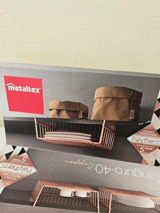 Cestello kanguro Copper 40cm Metaltex 