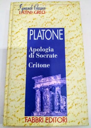 Libro Apologia Di Socrate - Critone - Platone - I