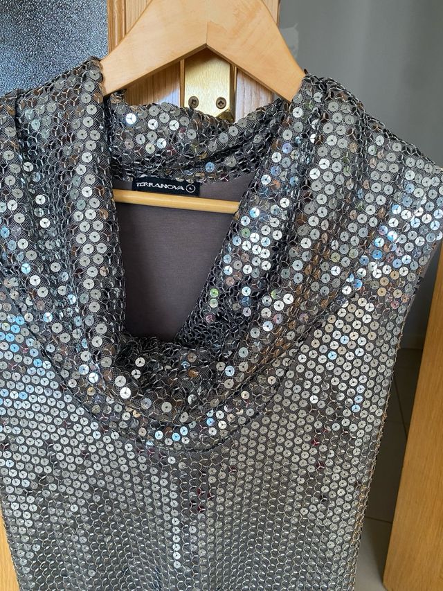 Vestido fiesta lentejuelas 