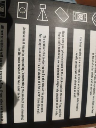 Proyector para móvil 