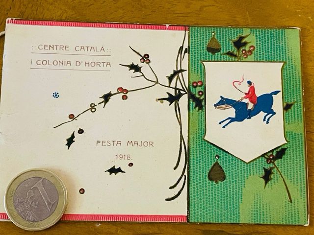 Pequeño programa 1918 FESTA MAJOR Colonia D’Horta