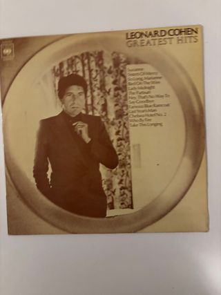 Leonard Cohen - Greatest Hits (Vinilo)