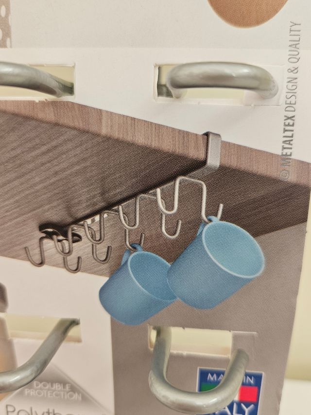 Sottopensile MyHooks Metaltex Portatazze