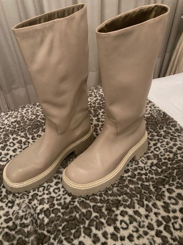 Botas de piel de Mango T38