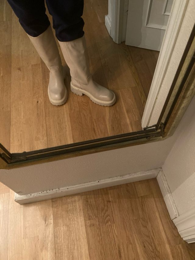 Botas de piel de Mango T38