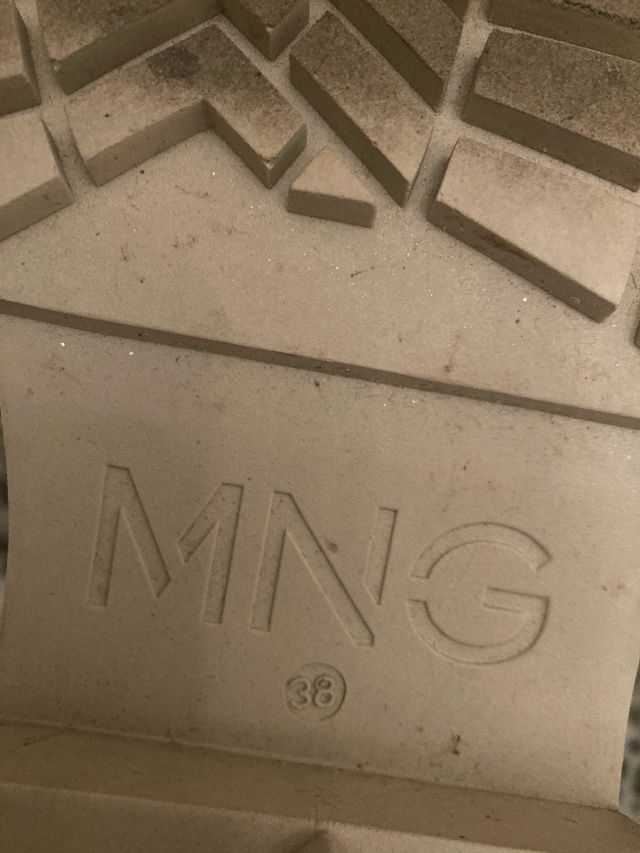 Botas de piel de Mango T38