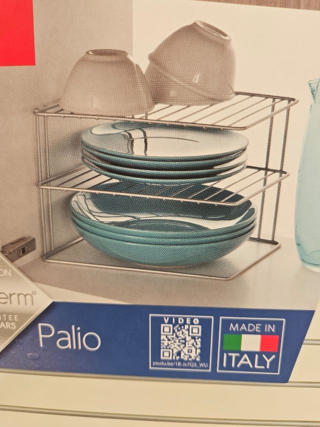 Mensola Angolare Palio 2Livelli Metaltex