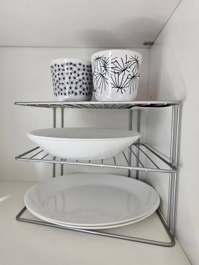 Mensola Angolare Palio 2Livelli Metaltex