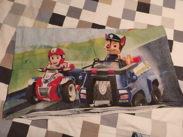 Funda de nórdico y almohada patrulla canina