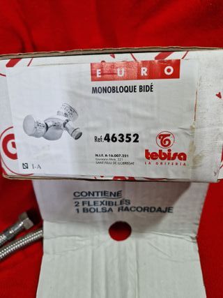 Grifo Tebisa mezclador bimando bidet