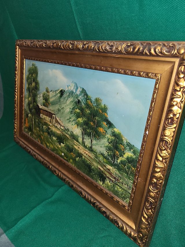 Cuadro al oleo vintage