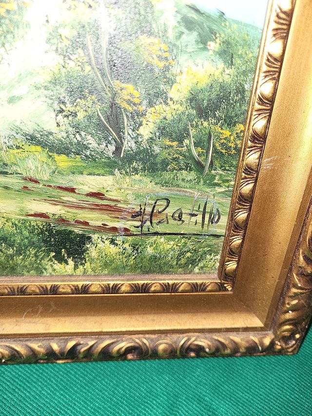 Cuadro al oleo vintage