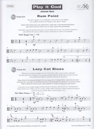 Play it cool. 10 piezas fáciles para viola y piano