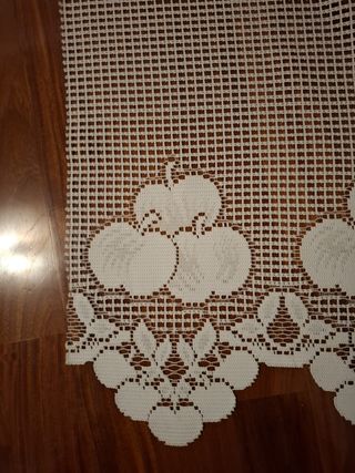 Pannello tenda tirolese bianco no stiro 150x160 cm