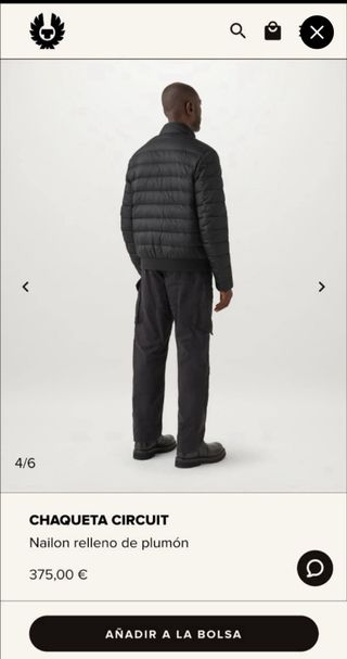 Cazadora Belstaff nueva  modelo Cicuit . 