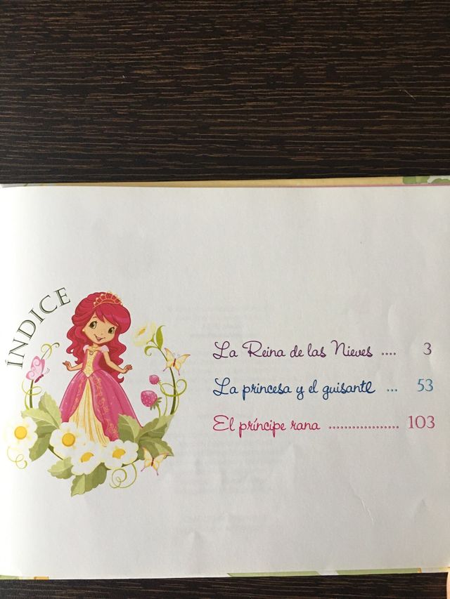 Nuevos cuentos de princesas Tarta de Fresa