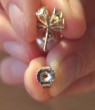 Conjunto Majorica Anillo Colgante Pendientes